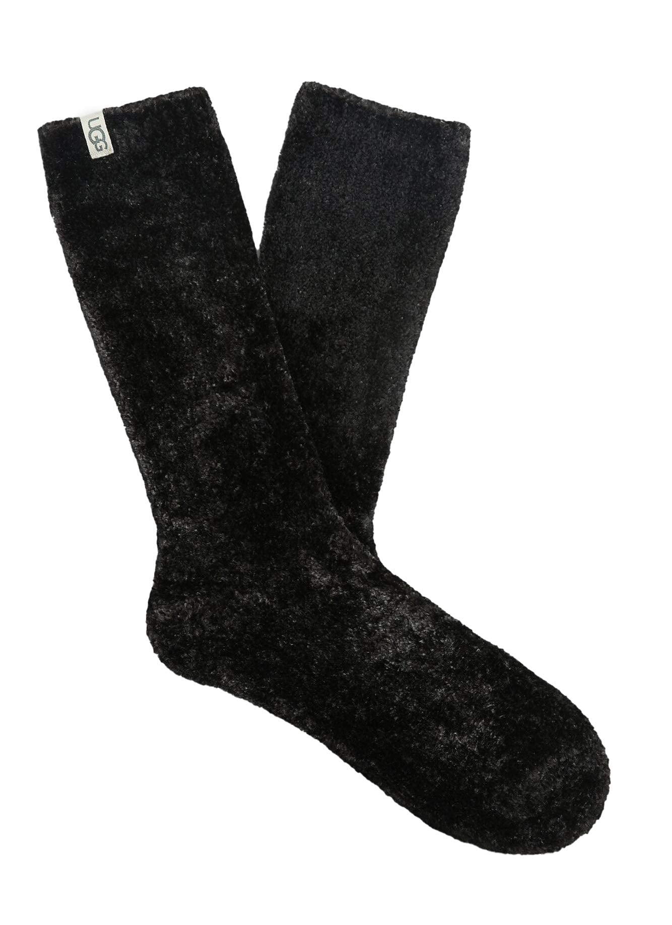 UGG Women's Leda Cozy Sock Socks, Black, O/S