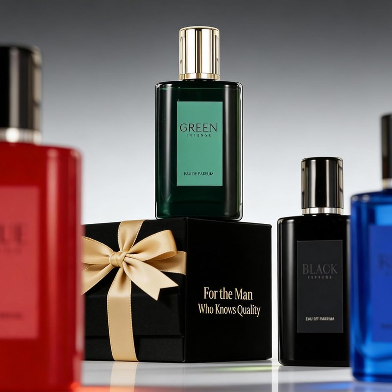 Men's Cologne Travel Set - 4 x 25ml Premium Scent Variety Pack | Perfect Gift for Him