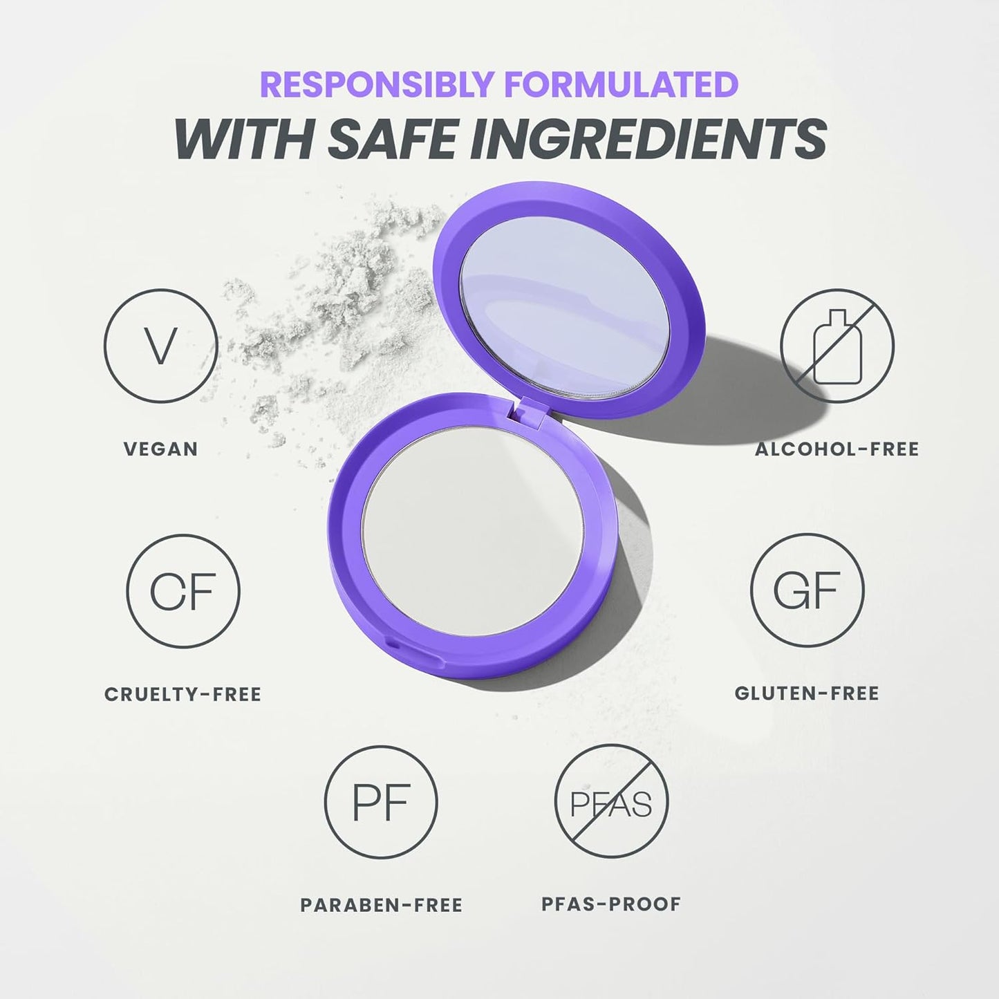 Wonderskin FYP Filter Powder - Translucent Setting Powder for Blurring, Mattifying & Poreless Finish