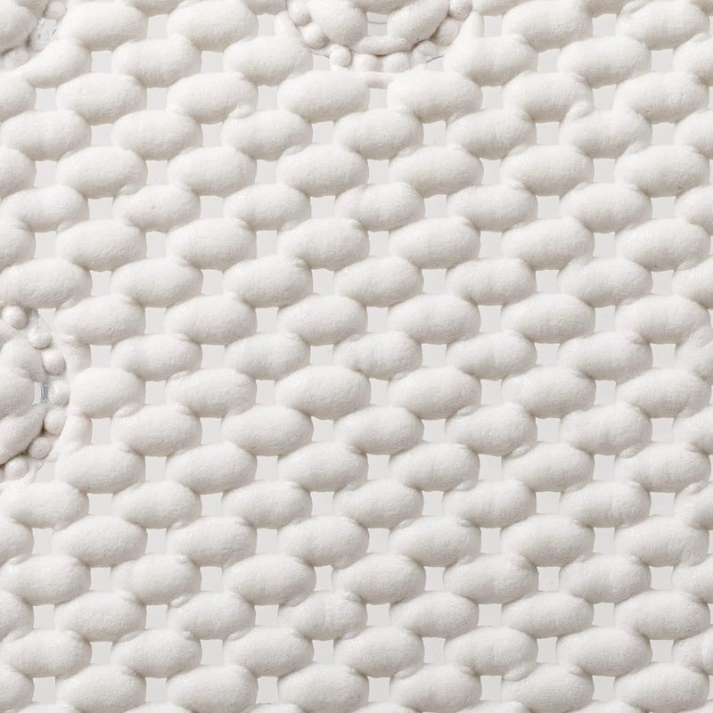 Duck Brand Clorox Cushioned Foam Bath Mat for Tubs, Non-Slip with Suction Cups, 17 Inches x 36 Inches, White