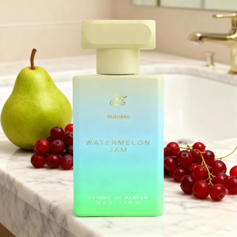 OUSHANG Watermelon Jam Perfume for Women & Men, Fresh Fruity Candy Scent, Juicy Summer Fragrance Eau de Parfum, Long Lasting Sweet Fruit Perfume