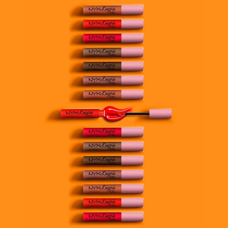 NYX PROFESSIONAL MAKEUP Lip Lingerie XXL Matte Liquid Lipstick - Untamable (Brick Red)