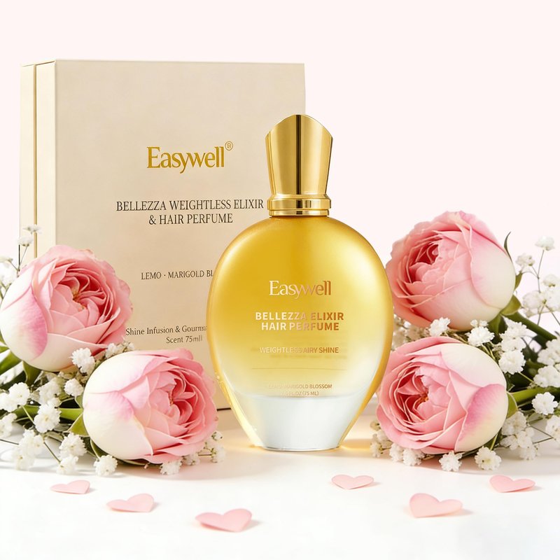 EASYWELL Hair Perfume for Women, Leave In Conditioner Spray, Mothers day gifts, Hair Spray Women with Vitamin B5, Floral, 2.5 Fl Oz