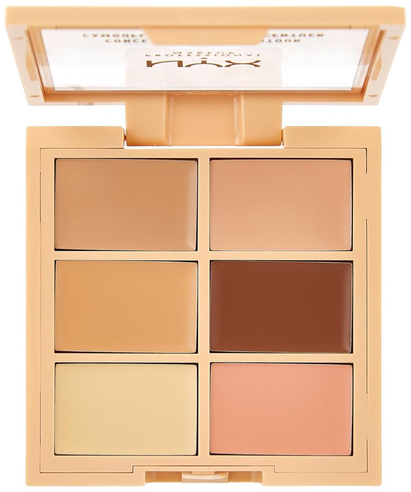 NYX Conceal Correct Contour Palette - Versatile Makeup for Flawless Skin | Light Shade