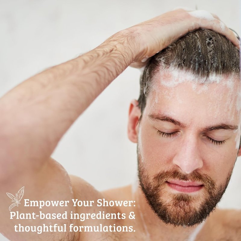 Pharmacopia Verbena Body Wash - Natural Shower Gel, Moisturizing and Nourishing Body Cleanser - Infused with Organic Aloe Vera, Coconut Oil, and Green Tea Extract - Vegan, and Cruelty-Free, 16 oz
