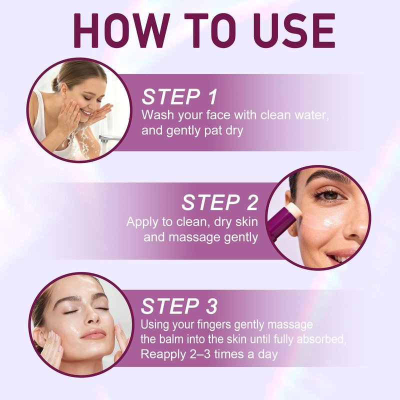liiutry Calcium Volume Multi Balm, Korean Collagen Moisturizing Stick for Face, Calcium Volume Balm Anti-Aging Face Cream for Wrinkles, Firming & Hydrating for Eyes, Neck, Face