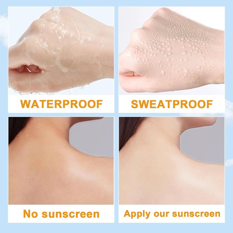 Mini Sunscreen SPF50+ PA+++ | 30PCS Travel Size Bulk for Face & Body - Lightweight, Non-Greasy, Water-Resistant