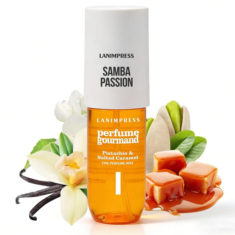**Irresistible Sunshine | 3 FL OZ Hair and Body Fragrance Mist for Women - Gourmand Floral Scent with Pistachio & Caramel Vanilla**