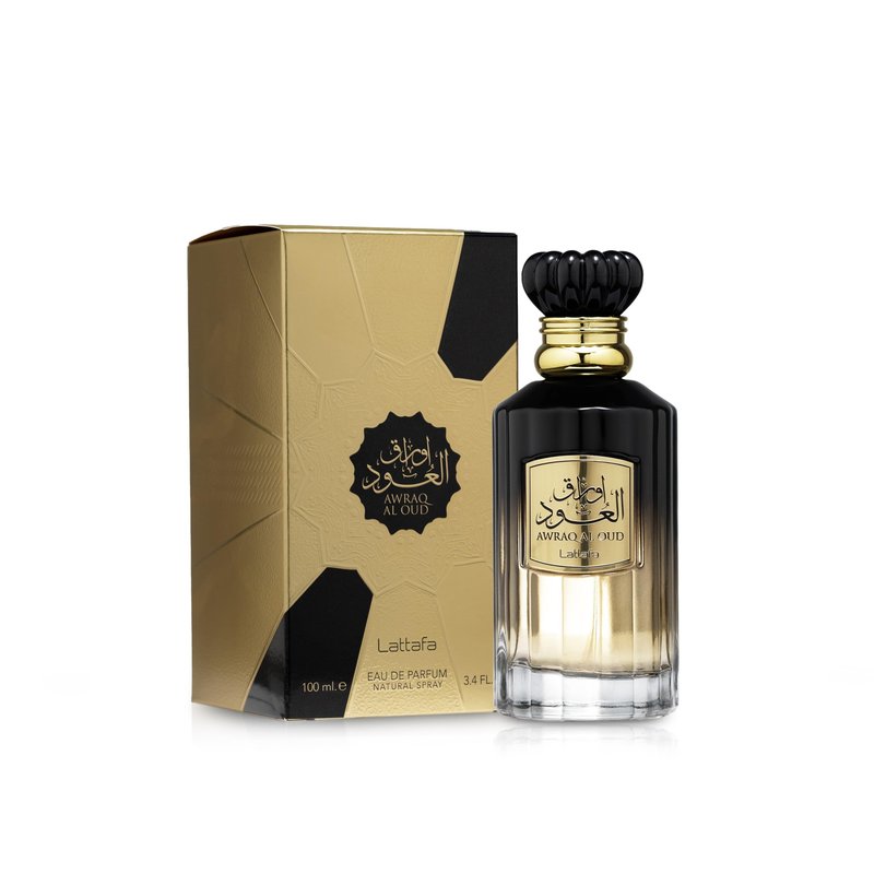 Lattafa Perfumes Awraq Al Oud Eau De Parfum Spray 3.4 Ounce (Unisex)