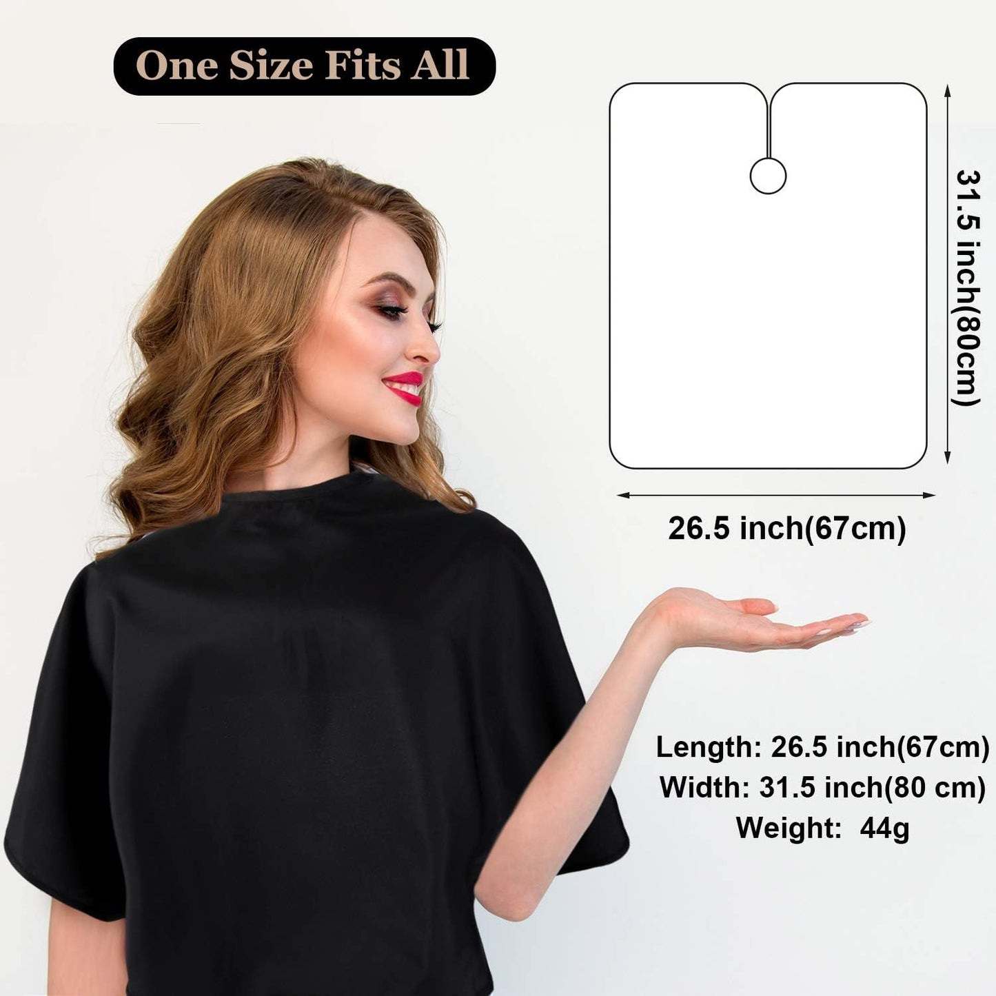 Skiennix Waterproof Beauty Salon Bib - 2 Pcs Barber Dye Cape for Hairdresser Clients | Durable & Stylish