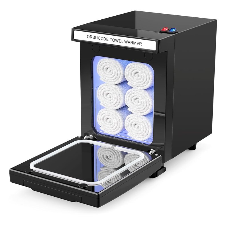 Skiennix Hot Towel Warmer - Professional Mini Towel Heater for Spa & Salon | 5L Black