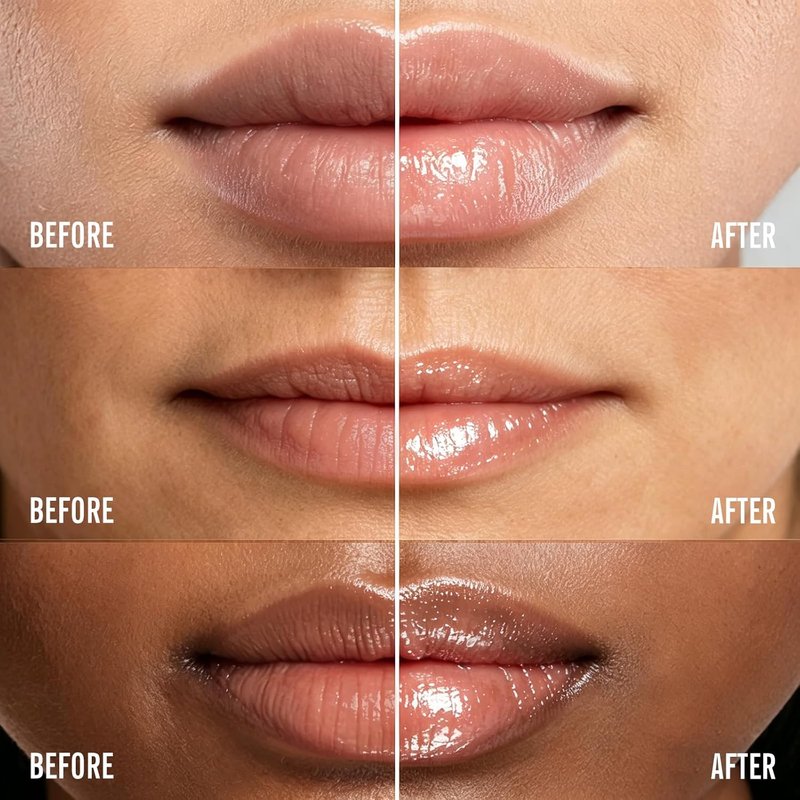 KIMUSE Lip Mask Set - 4PCS Overnight Treatment for Intense Hydration & Nourishment | Moisturizes Cracked Dry Lips