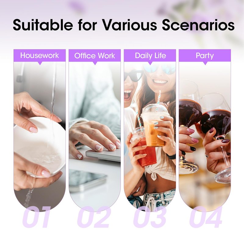 Gellen 5 in 1 Nail Glue for Nail Tips, 15ML Curing Needed UV Glue Gel for Clear Press on & Acrylic Nails, 28+ Days Long Lasting Adhesive Gel, DIY Home Salon Manicure