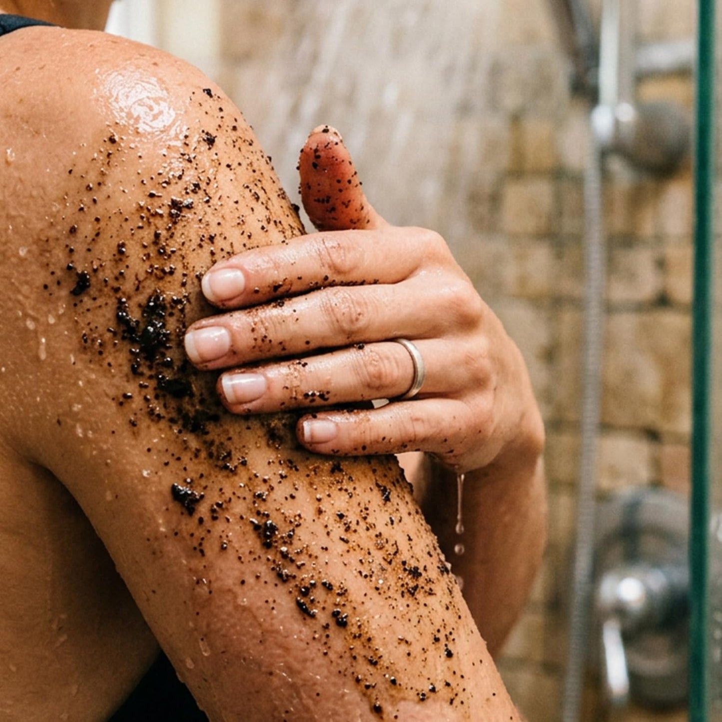 Arabica Coffee Scrub, 15.59 OZ - Moisturizing and Exfoliating Full Body Scrub for Women and Men - Made in the USA by Dr.Lift