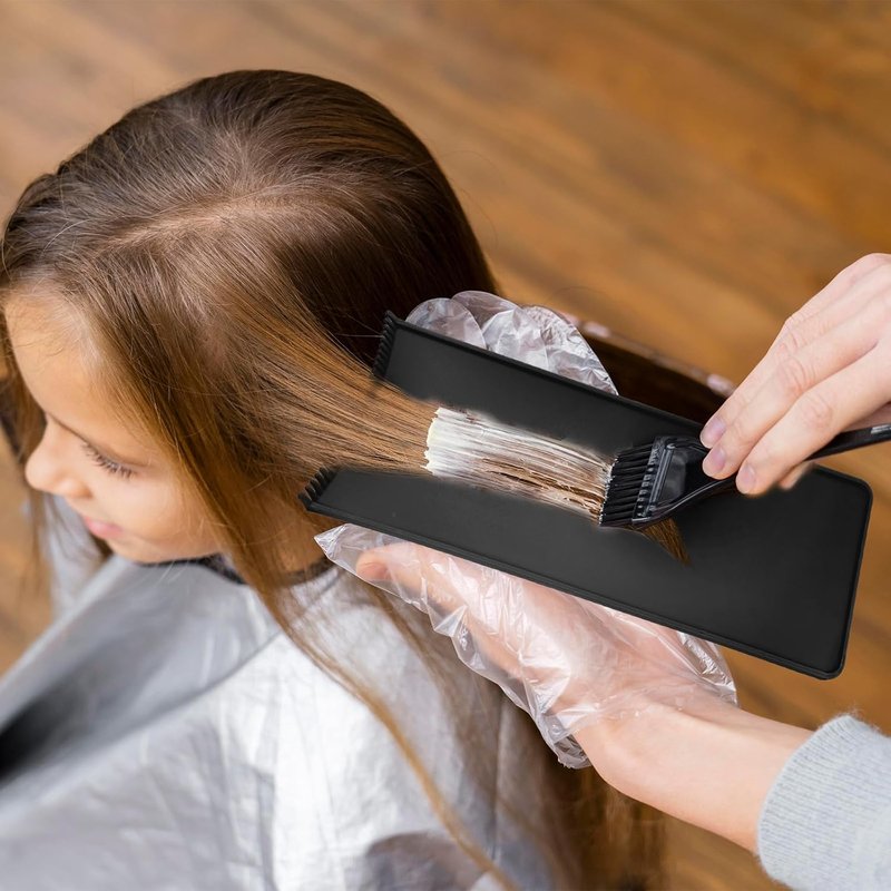 Skiennix Balayage Highlighting Board - Professional Hair Coloring Paddle with Teeth | Black