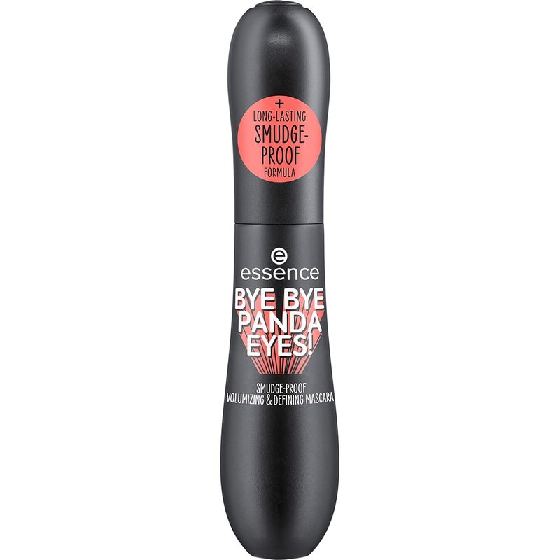 Essence | Bye Bye Panda Eyes Tubing Mascara | Smudge-Proof & Volumizing | Vegan, Cruelty-Free, Paraben-Free (1 Pack)