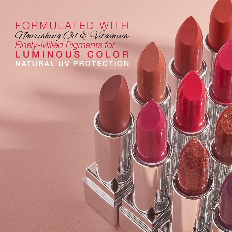 bellapierre Matte Lipstick – Long-Lasting Mineral Lip Color with Vitamins C & E, Nourishing Formula, Natural Matte Finish, Clean, Paraben-Free, Cruelty-Free – 0.12 oz – Fire Red