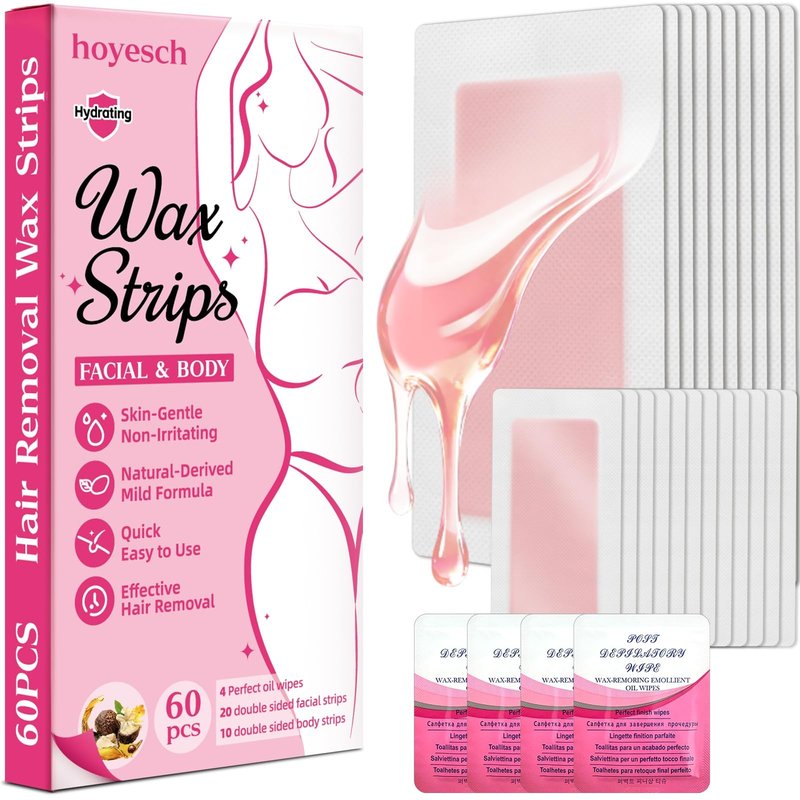 hoyesch Wax Strips -Wax Strips for Hair Removal