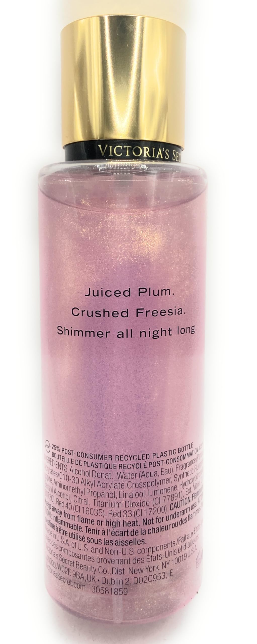 Victoria's Secret Pure Seduction Shimmer Fragrance Body Mist 8.4 Fluid Ounce Spray Discontinued Packaging