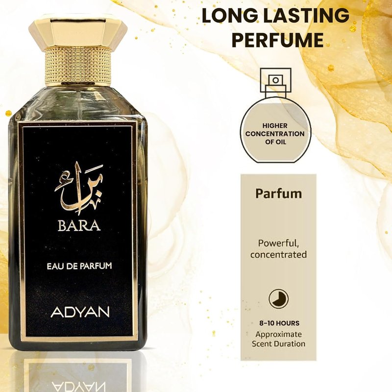 Adyan Bara Eau De Parfum 100ml | Unisex Arabic Fragrance - Long Lasting Scent from Dubai