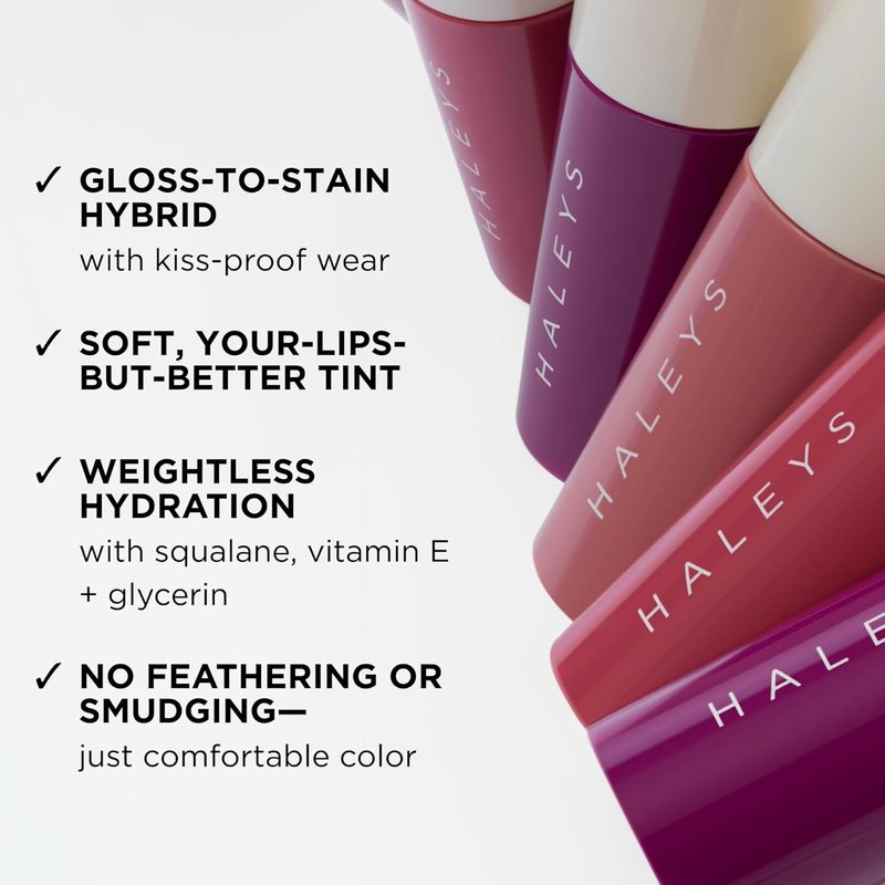Re-dew Lip Gloss - Hydrating Kiss-Proof Formula with Vegan Squalane & Vitamin E | Lightweight Transfer-Proof Hybrid for Soft Color & All-Day Wear (Flirt)