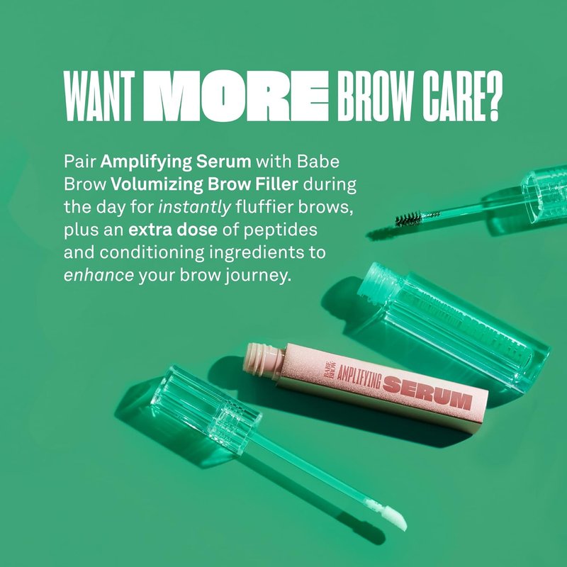 Babe Original Volumizing Eyebrow Filler - Tinted Brow Gel with Peptides & Biotin for Thicker Brows