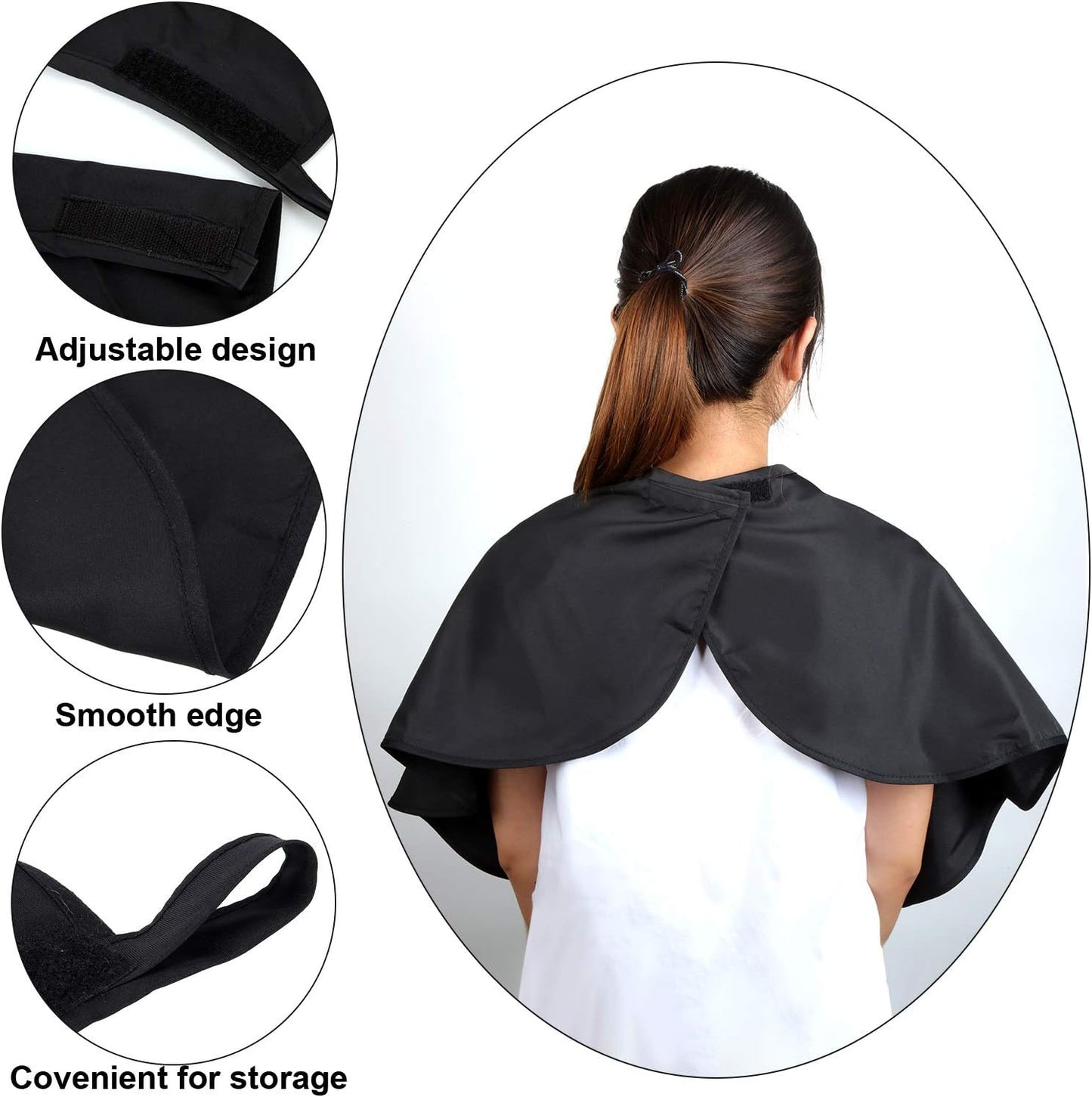 Skiennix Waterproof Beauty Salon Bib - 2 Pcs Barber Dye Cape for Hairdresser Clients | Durable & Stylish