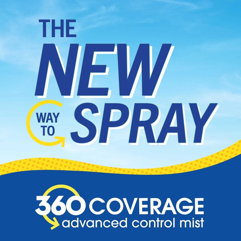 Banana Boat 360 Coverage Sport Sunscreen Mist SPF 50 | Refillable Bottle, Spray Sunscreen SPF 50, Non-Aerosol Sunblock, 360 Coverage Spray, 5.5Fl Oz