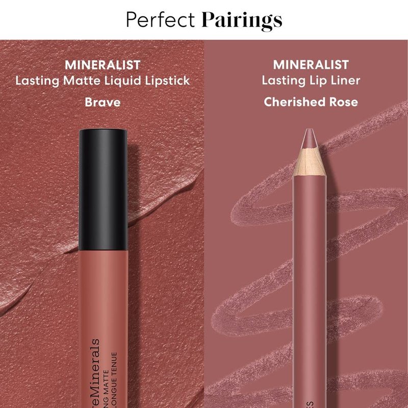 bareMinerals Mineralist Lip Liner - Creamy, Long-Lasting, Vegan Formula for All-Day Wear