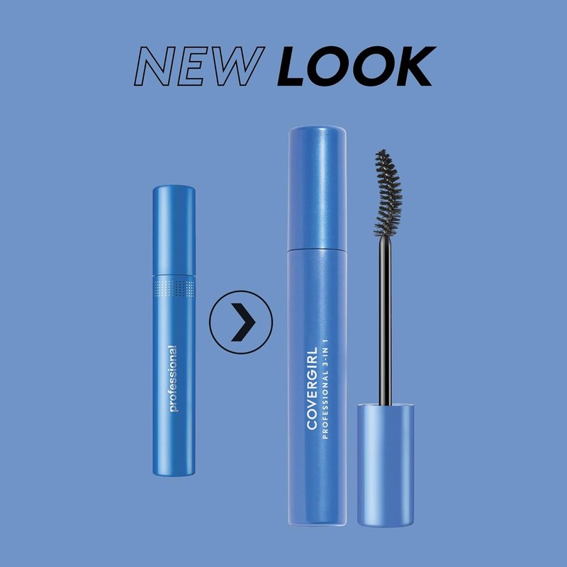 COVERGIRL Professional Curved Brush Mascara - Black Brown 210 | 0.3 Ounce