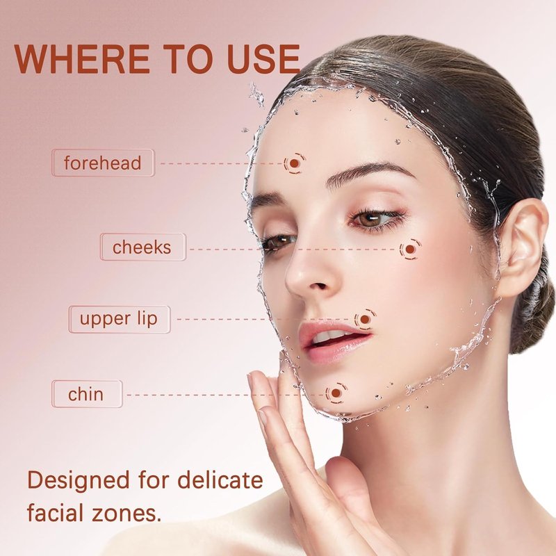 Gentle Facial Hair Removal Cream Kit for Women - Painless Depilatory Solution for Sensitive Skin | 2.37 Fl. Oz, Includes Soothing Cream & Spatula