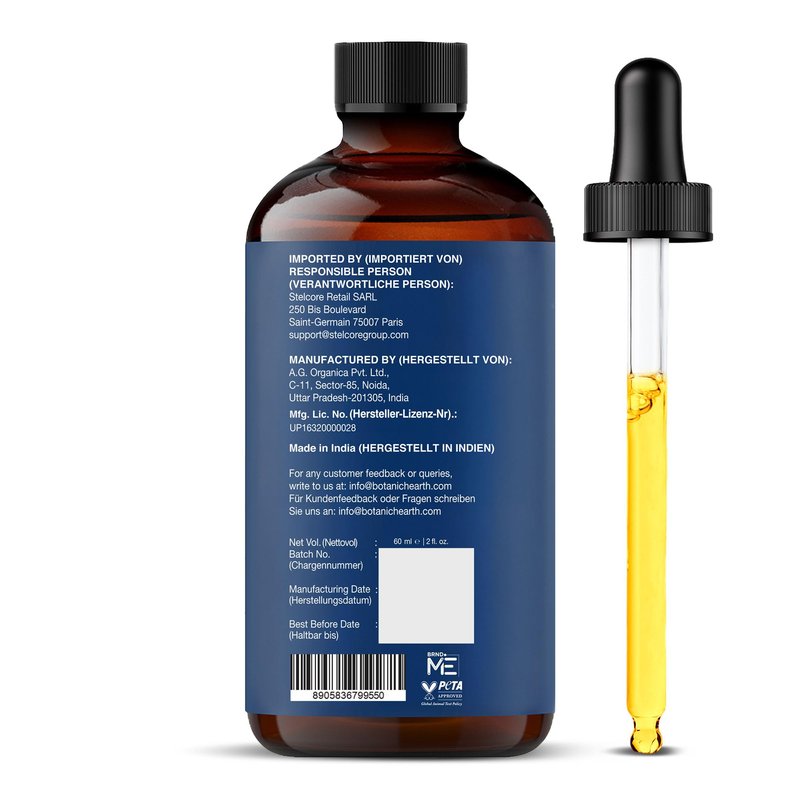 Botanic Hearth 100% Pure Rosemary Oil For Hair Growth | Infused With Biotin, Jojoba & Castor Oil | Hair Oil Repairs Dry Damaged Hair, Strengthening, Healthier - Hair Tonic, 2.0 fl oz