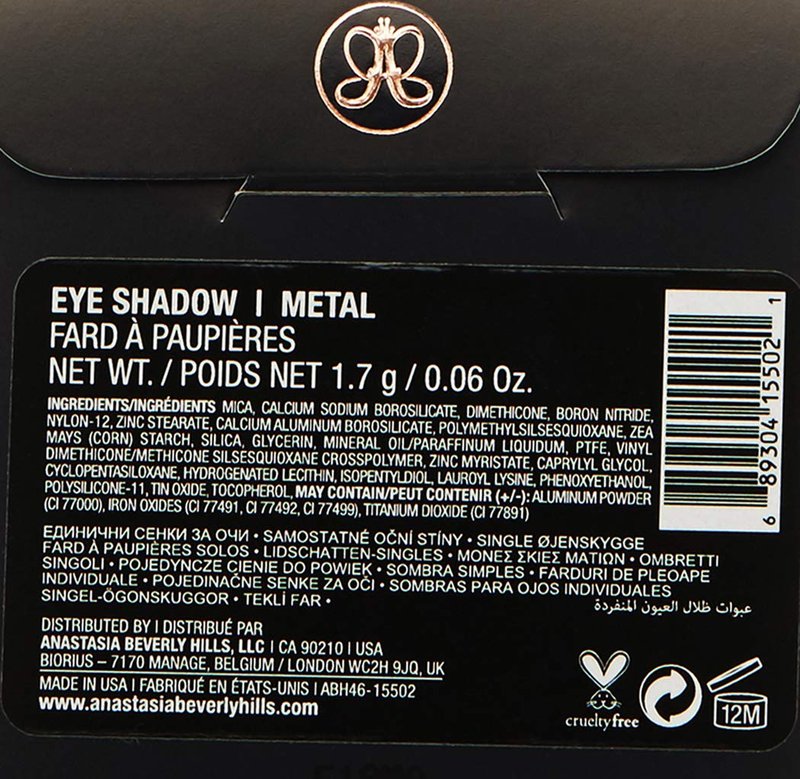 Anastasia Beverly Hills Eyeshadow Single - High-Pigment Burnt Orange Refill for Custom Palettes