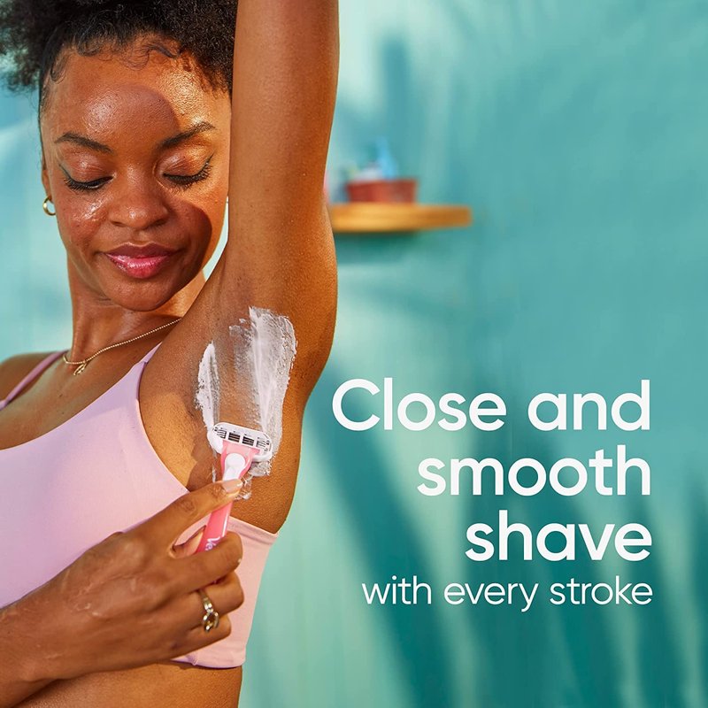 Gillette Venus Sensitive Razors for Women - 6 Count | Close Shave for Sensitive Skin