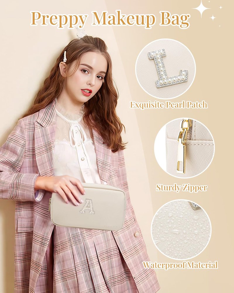 Personalized Bridal Travel Cosmetic Bag - Ideal Bachelorette Party Gift | Stylish Toiletry Organizer for Women