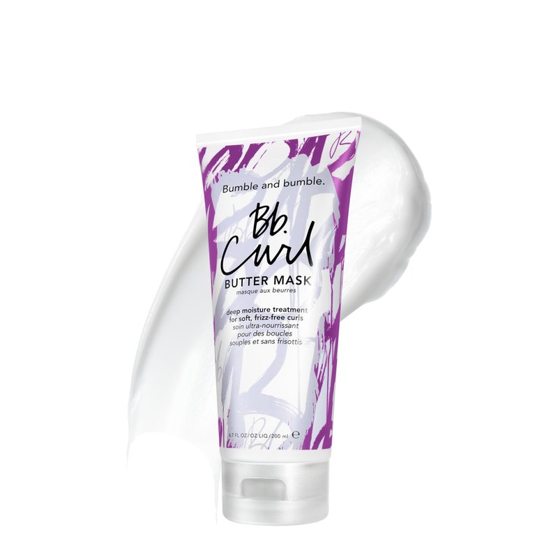 Bumble and bumble. Curl Butter Hair Mask | Deep Moisture for Medium to Thick Coily, Curly, Wavy Hair | Anti Frizz + Color Safe | With Jojoba, Avocado + Coconut Oil | Standard Size, 6.7 Fl Oz