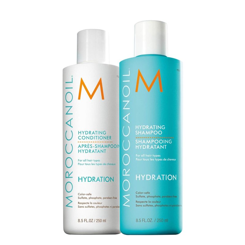 Moroccanoil Hydrating Shampoo & Conditioner Set - Moisturizing Hair Care Duo