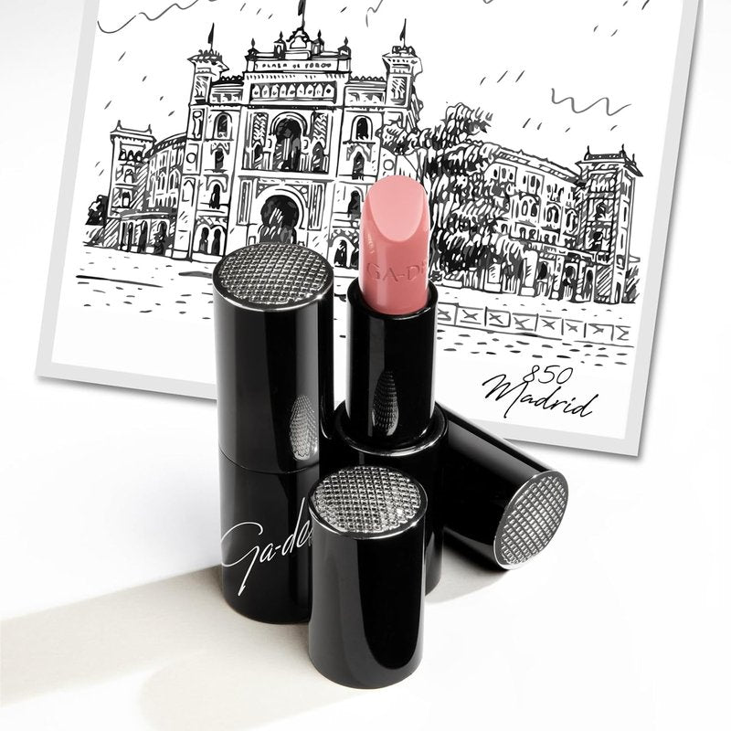 GA-DE Lipstick - Long Lasting High Pigment Formula with Argan Oil - Creamy Radiant Shine, 0.14 oz