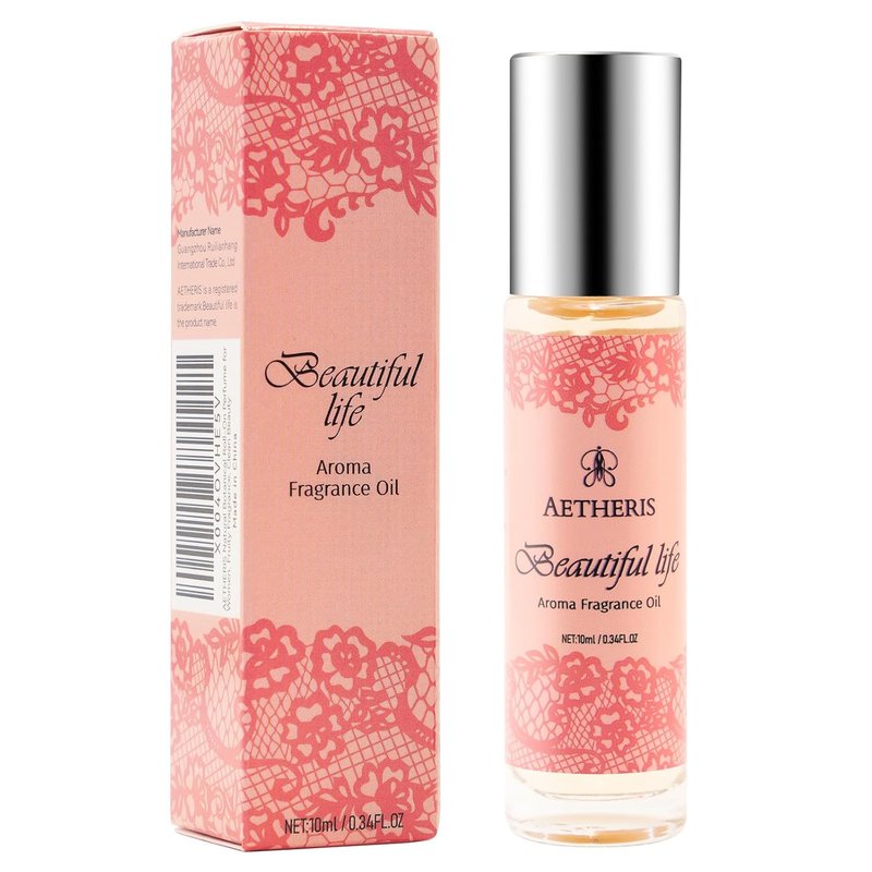 AETHERIS Pheromone Perfume for Women, Floral Fragrance, Feminine Scent, Roller Ball Design, A long-lasting suitable for both daily and date use.