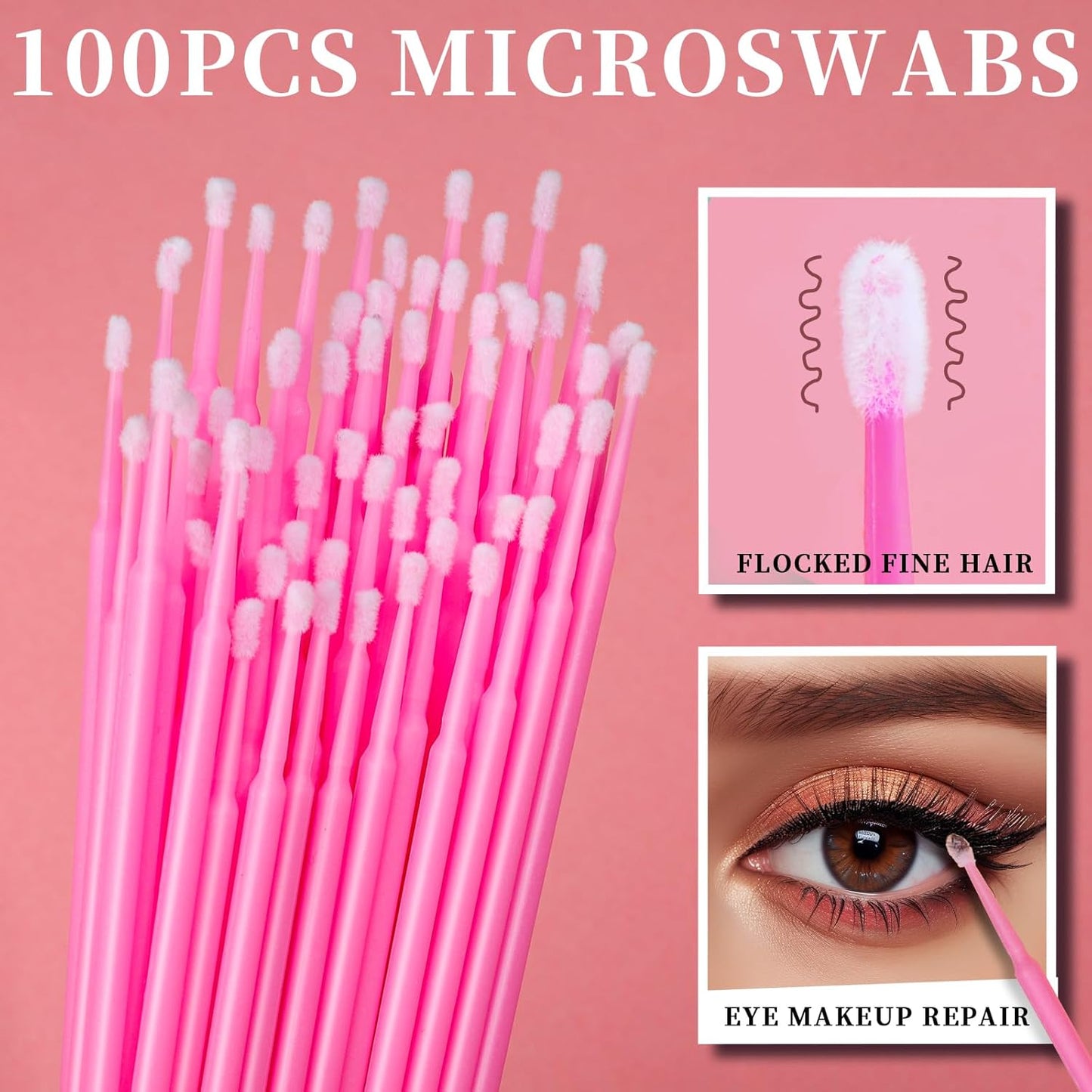Teenitor Disposable Makeup Applicators Kit - 310PCS Mascara Wands, Eyeshadow & Lip Applicators | Essential Tools for Makeup Artists