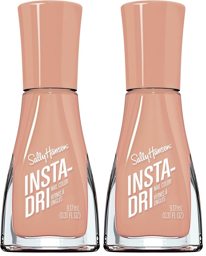 Sally Hansen Insta-Dri Nail Polish - City Chic Collection - Instant Coffee - 0.31 fl oz (Pack of 2)