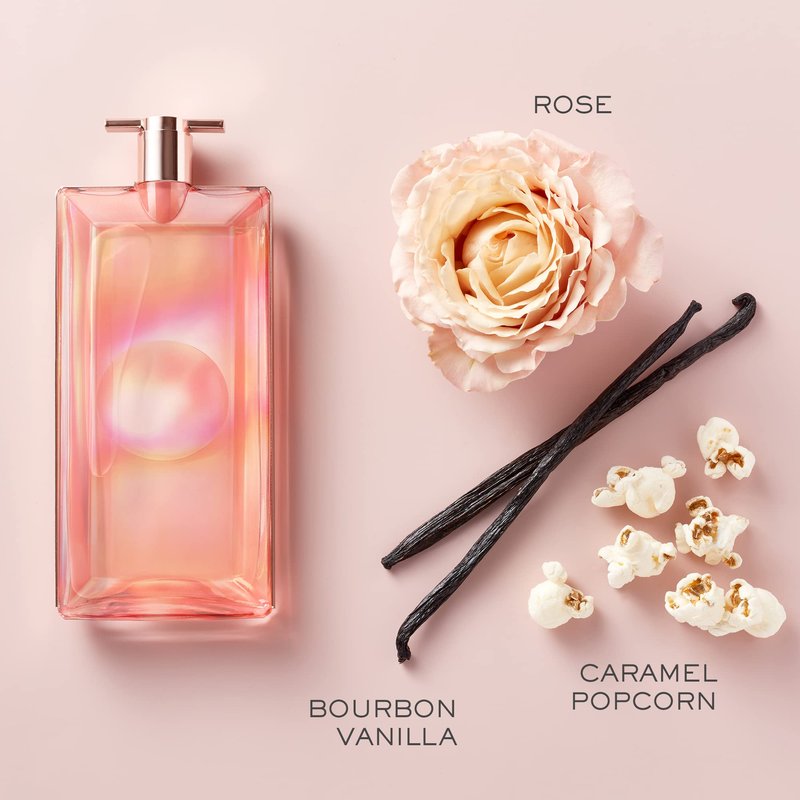 Lancôme Idôle Nectar Eau de Parfum - Long Lasting Fragrance with Notes of Bright Florals & Warm Vanilla - Sweet & Floral Women's Perfume - 1.7 Fl Oz