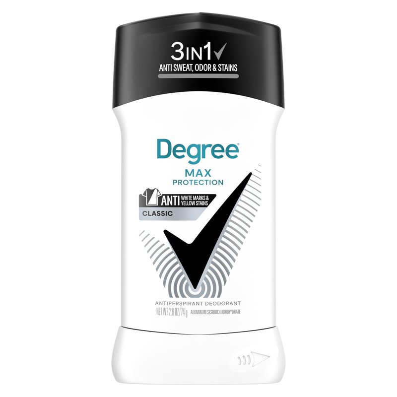 Degree Men UltraClear Antiperspirant Deodorant Black+White, Pack of 12, 72-Hour Sweat and Odor Protection Antiperspirant For Men With MotionSense Technology 2.7 oz