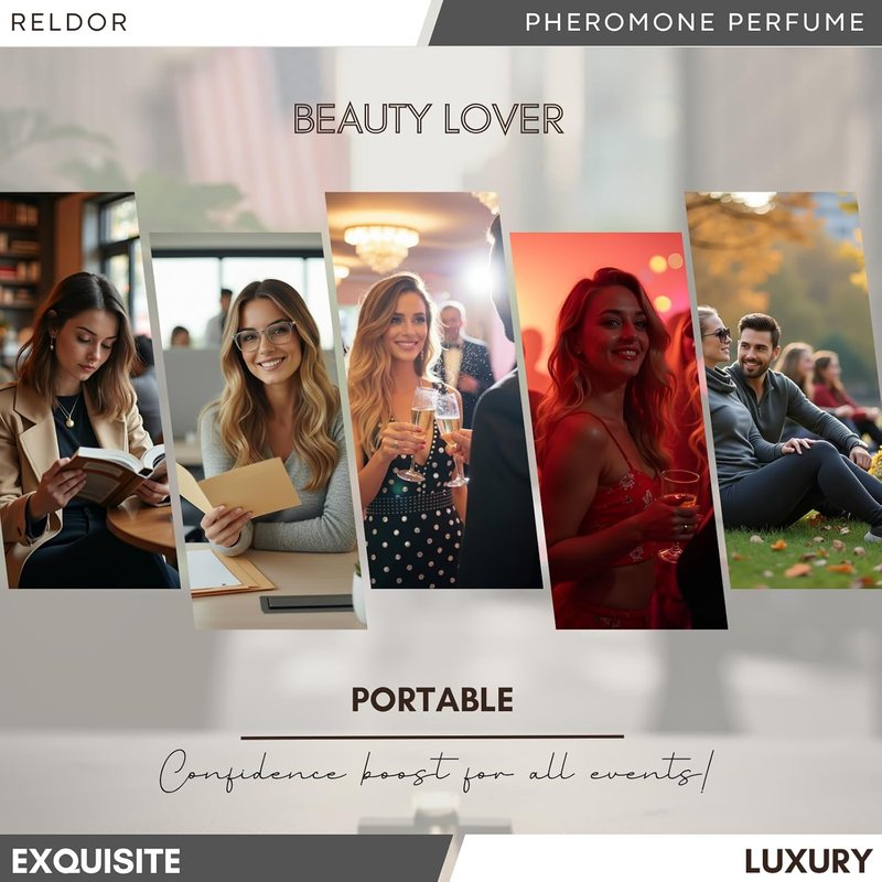 Men's Pheromone Cologne - Enticing Fragrance for Attraction | Long-Lasting Scent