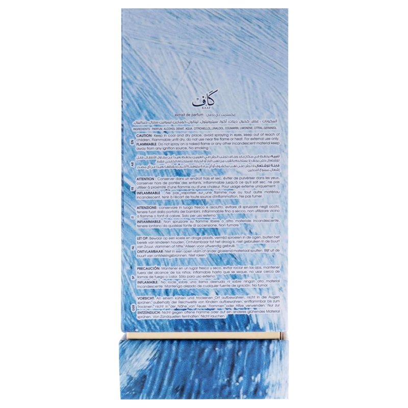 Kaaf by Ahmed Al Maghribi Extrait De Parfum Spray - Unisex 3.38 oz Fragrance