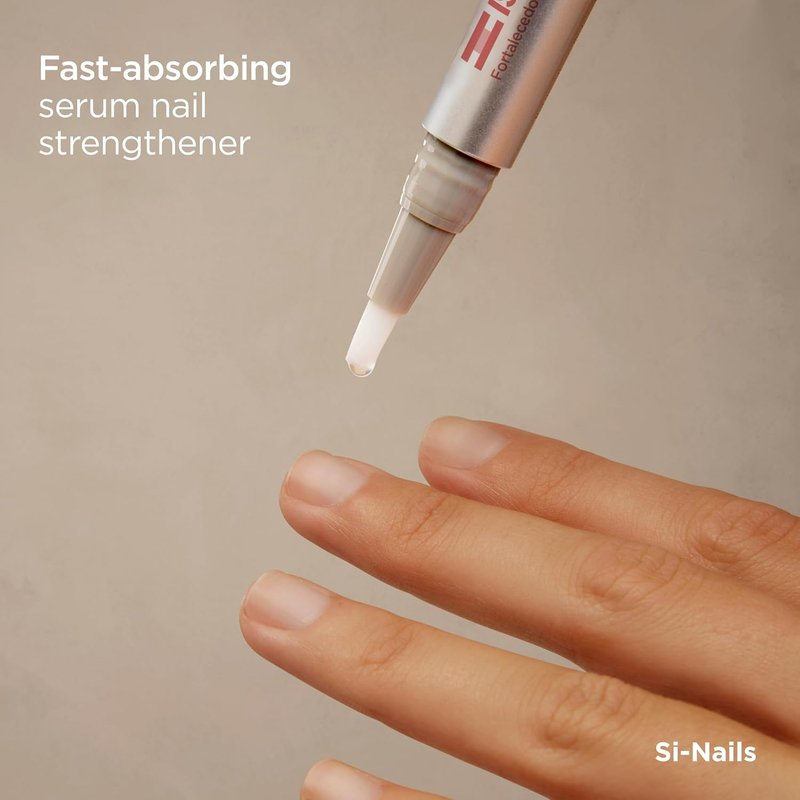 ISDIN Si-Nails - Nail Strengthening Serum with Cationic Hyaluronic Acid | 0.08 FL OZ for Thin Nails