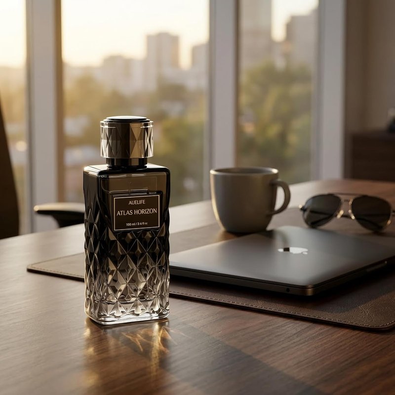 Auelife Cologne for Men - Alcohol-Free Woody Spicy Fragrance | 100ml Daily Wear Perfume