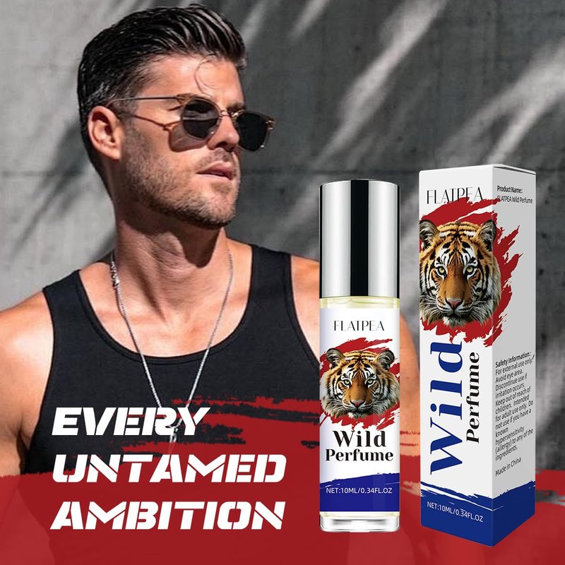 CLQFDT Pheromone-Infused Men's Roll On Perfume - Woody Musk Fragrance for Attraction & Confidence - Long Lasting Essential Oil Rollerball - 10ml Travel-Friendly Scent