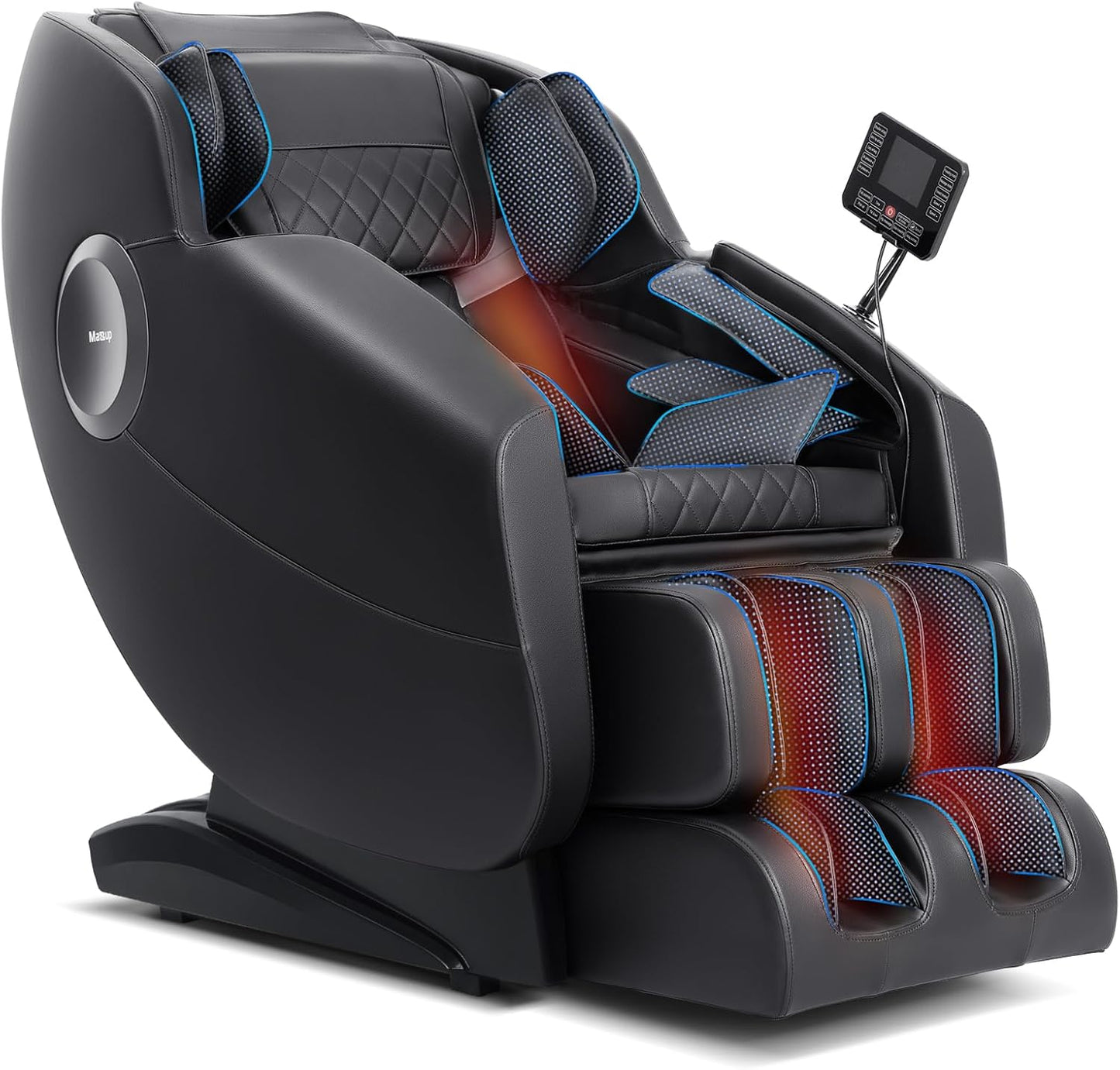 Zero Gravity Massage Chair - Full Body Shiatsu Recliner with 14 Massage Points & Heating | Bluetooth Speaker, Touch Screen Controller