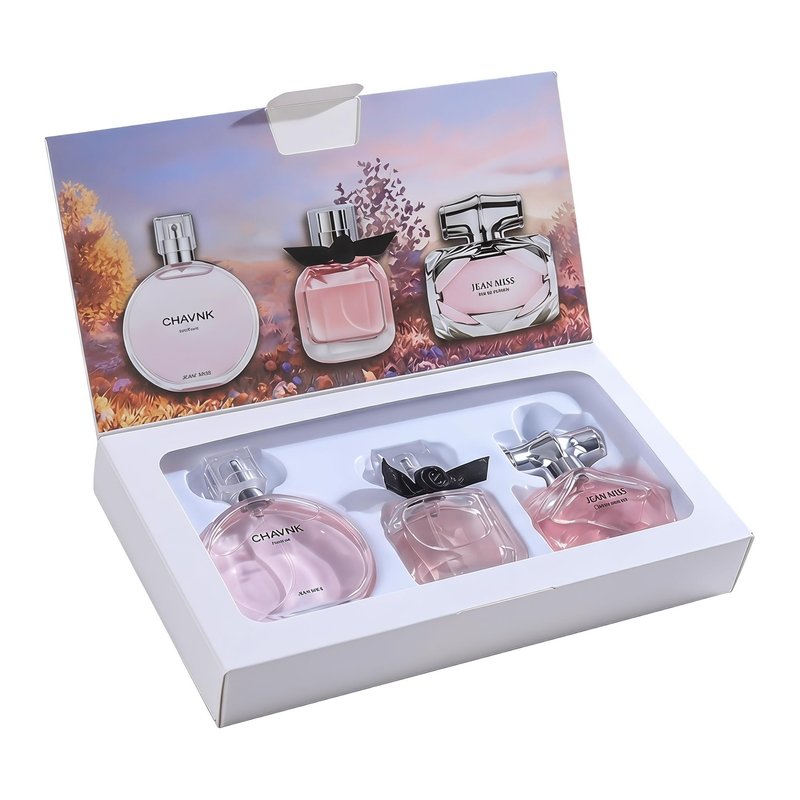 Pheromones Perfume Mini Gift Box Sets for Women, 3 Pieces Mini Travel Size Perfumes for Women Set, Floral Fruity - Long-Lasting Fragrance, Fragrance Sets, Perfect for Gifting Or Personal Use,30ml
